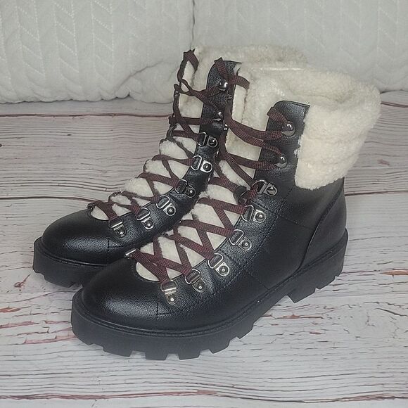 NINE WEST RIMA Combat Boot Size 7 - Picture 3 of 7